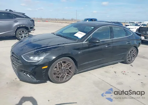 2023 Hyundai Sonata N Line из США, поврежденный, VIN KMHL14JC3PA258121